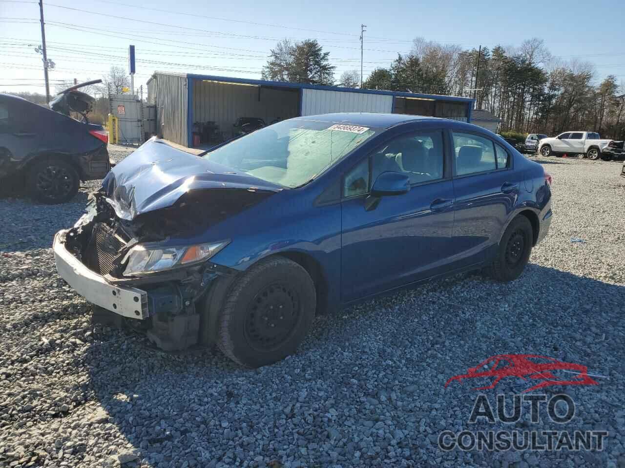 HONDA CIVIC 2013 - 19XFB2F57DE253798