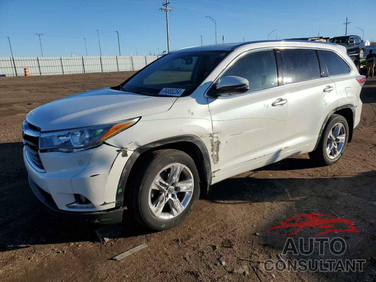 TOYOTA HIGHLANDER 2016 - 5TDDKRFH1GS279205