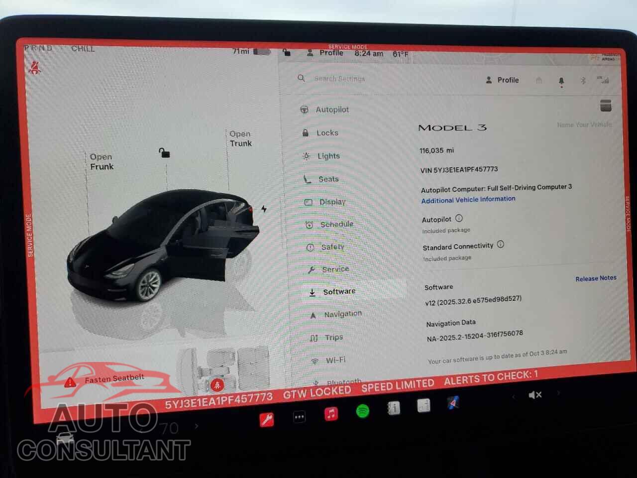 TESLA MODEL 3 2023 - 5YJ3E1EA1PF457773