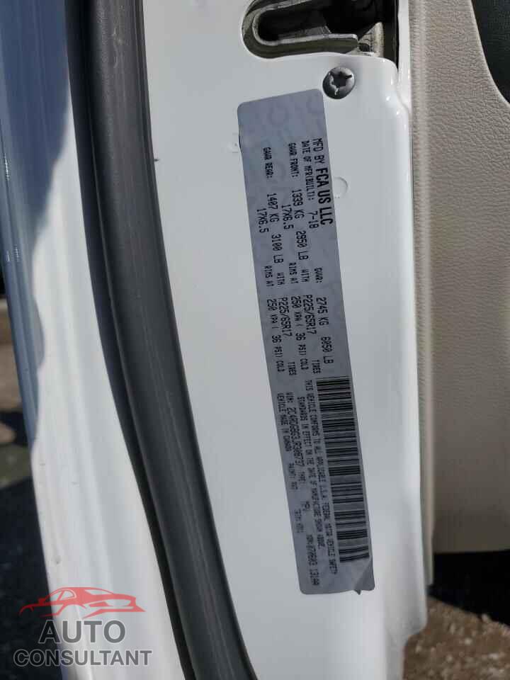 DODGE CARAVAN 2018 - 2C4RDGBG3JR308737