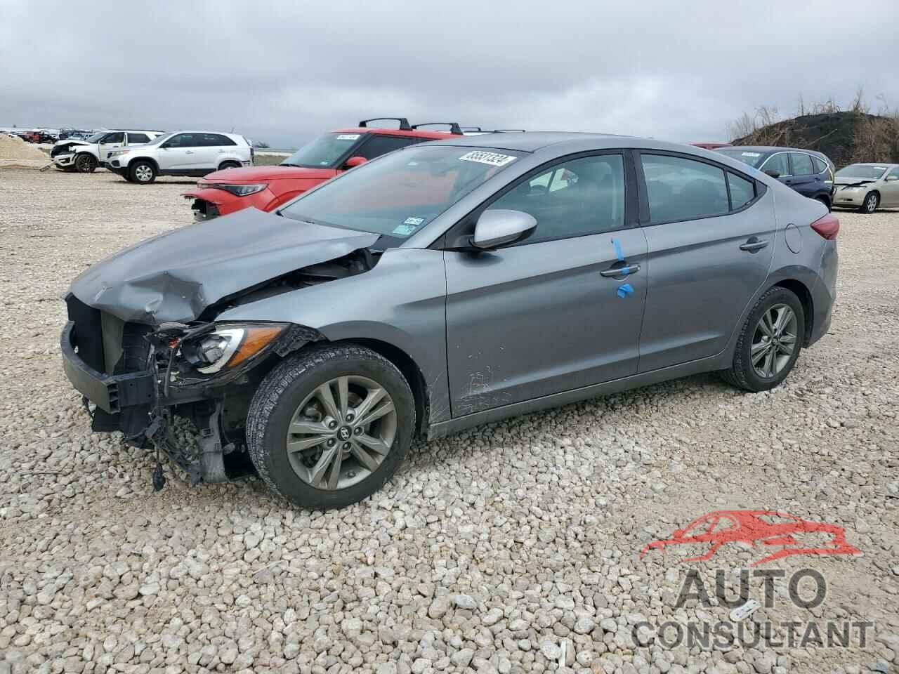 HYUNDAI ELANTRA 2018 - KMHD84LF7JU524091