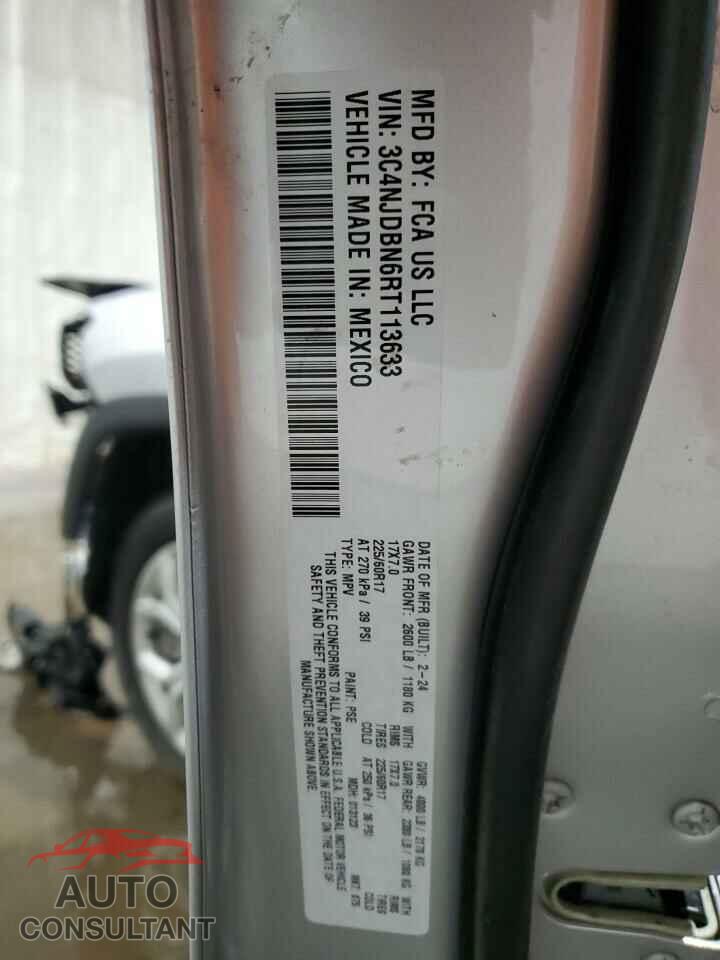 JEEP COMPASS 2024 - 3C4NJDBN6RT113633
