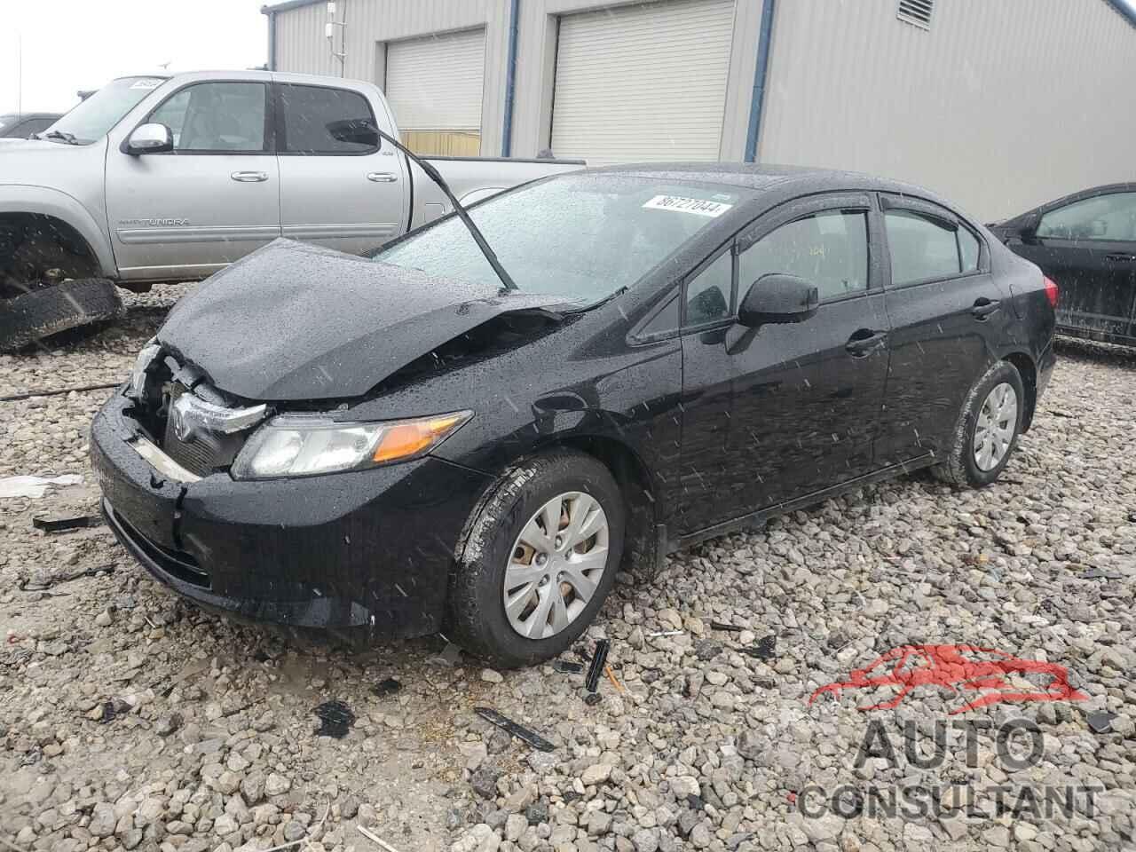 HONDA CIVIC 2012 - 19XFB2F58CE025842