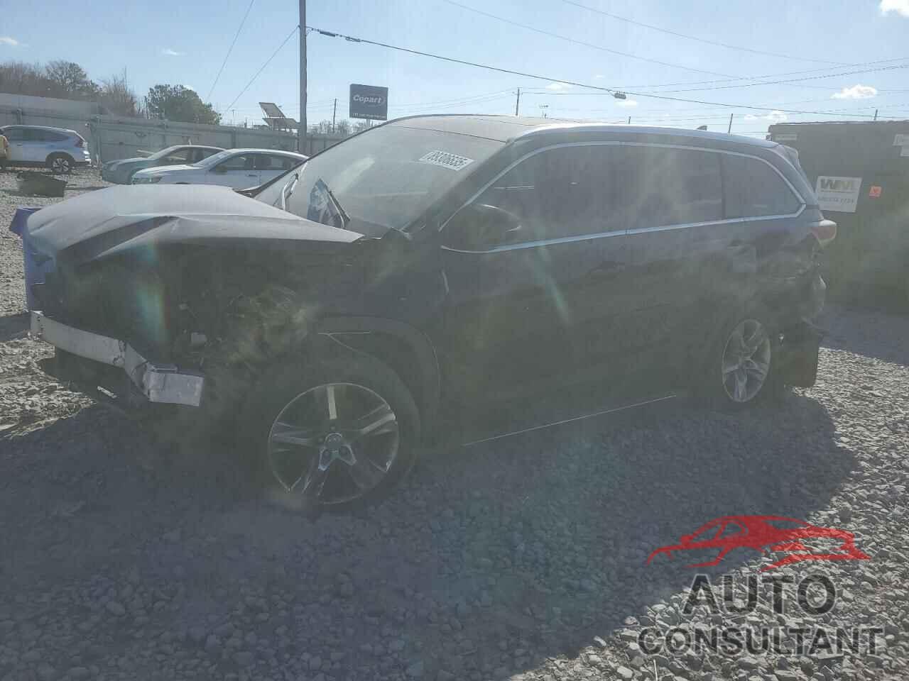 TOYOTA HIGHLANDER 2014 - 5TDYKRFH0ES016587