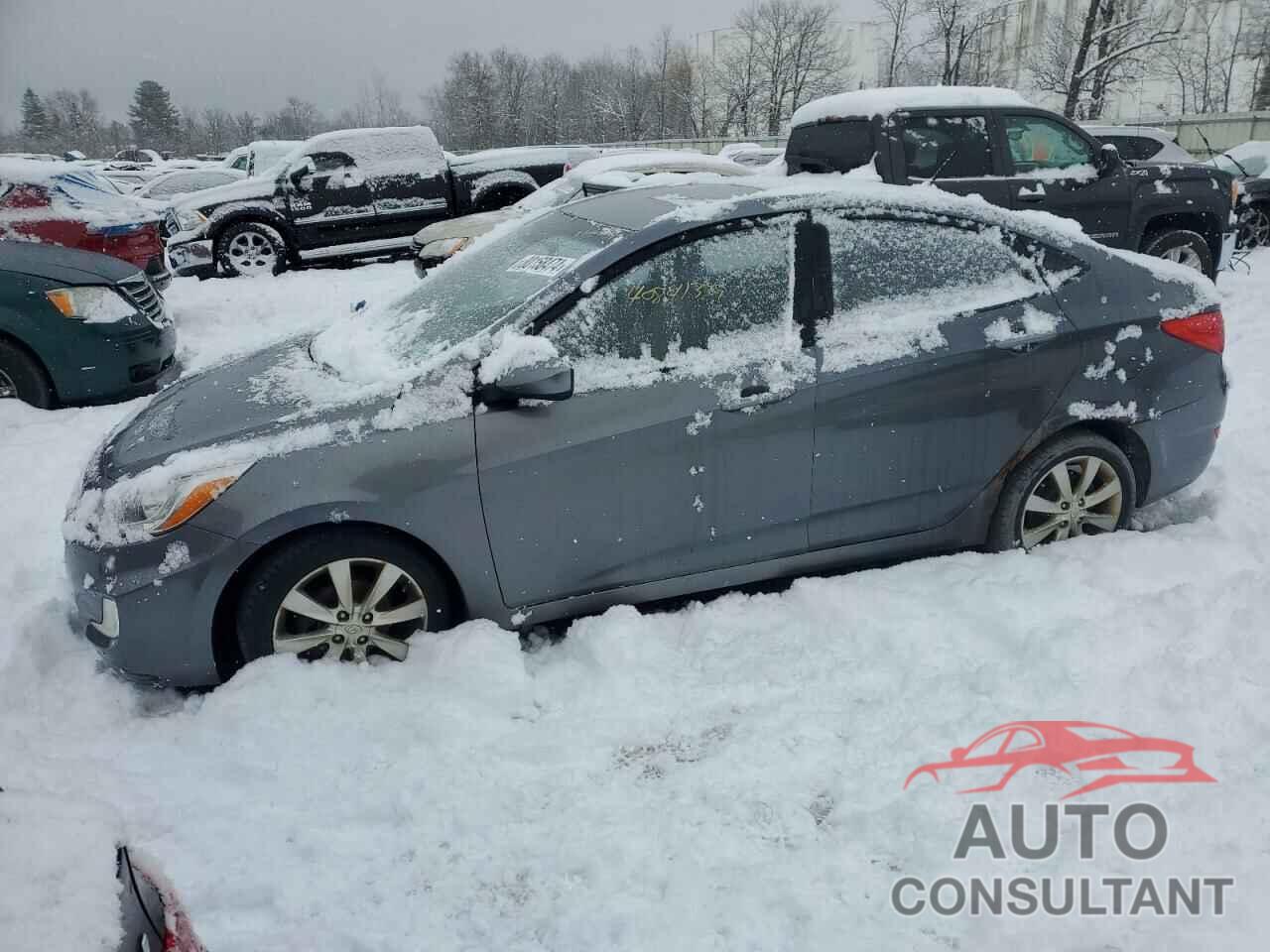 HYUNDAI ACCENT 2014 - KMHCU4AE3EU761362