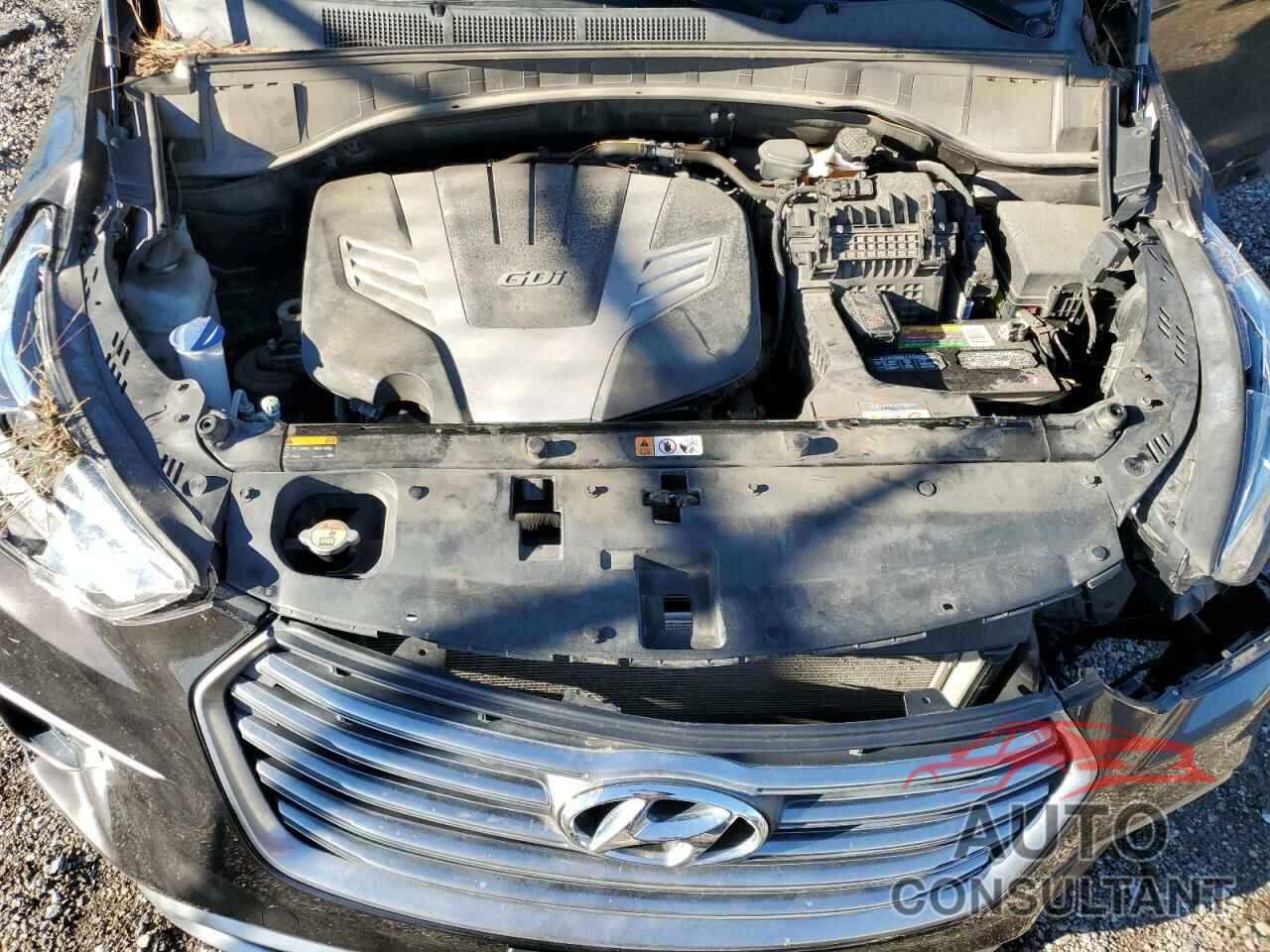 HYUNDAI SANTA FE 2017 - KM8SM4HF9HU257302