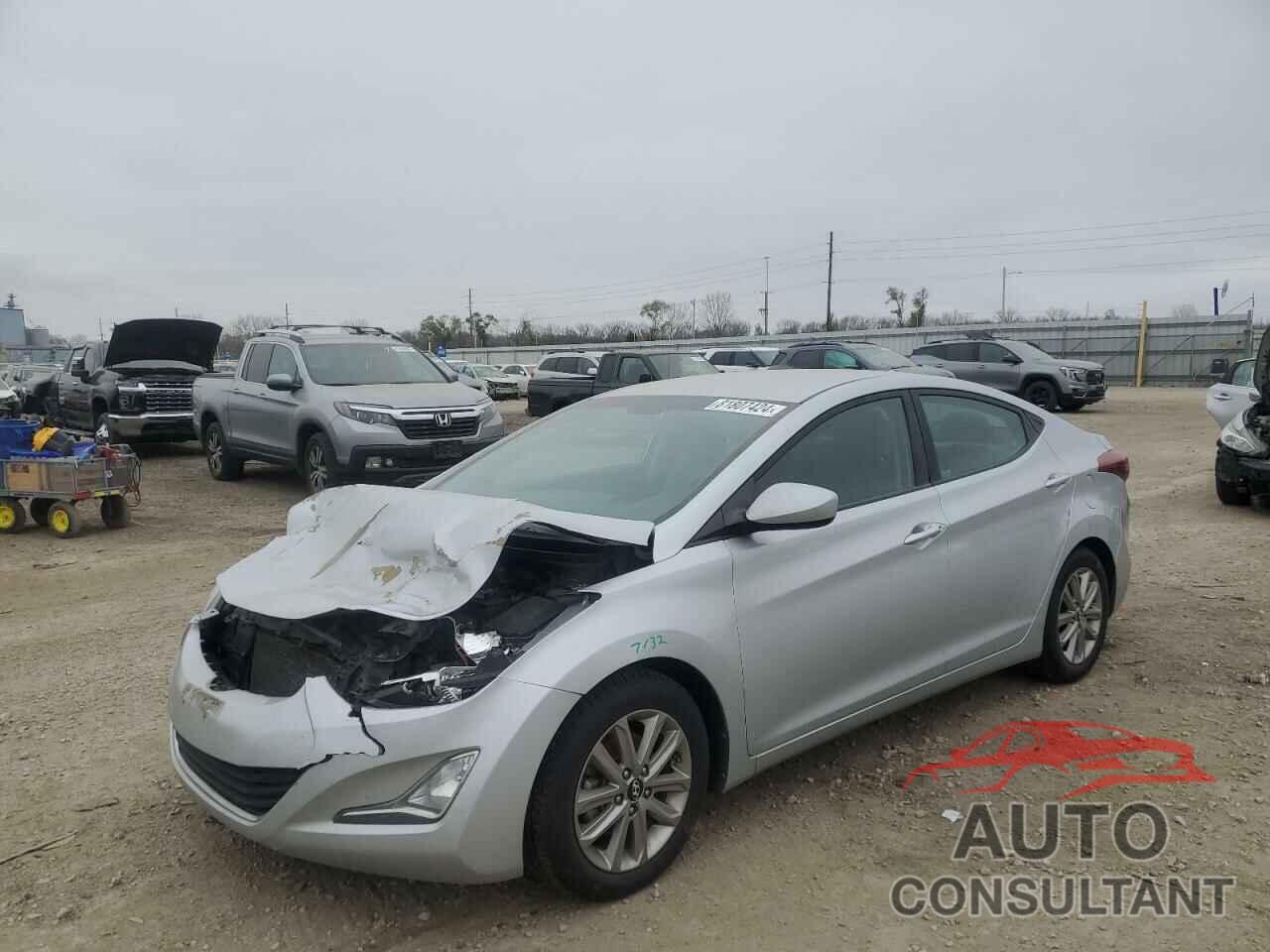 HYUNDAI ELANTRA 2014 - 5NPDH4AE1EH464324