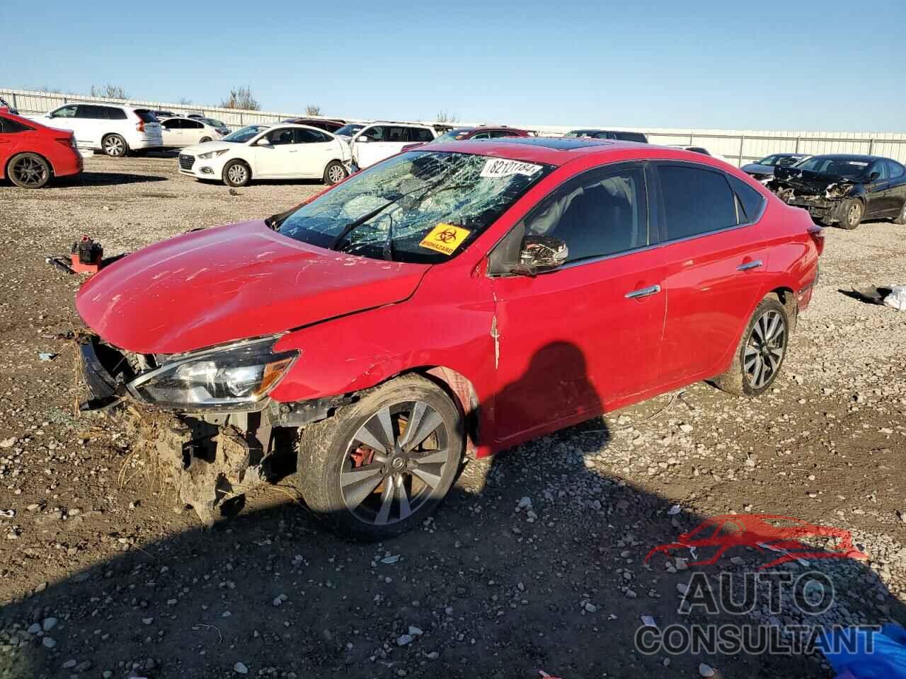 NISSAN SENTRA 2018 - 3N1AB7AP1JY324846