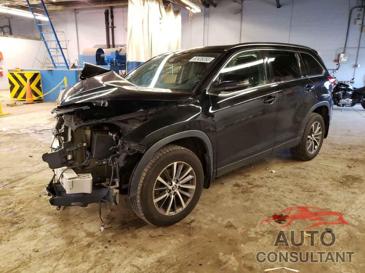 TOYOTA HIGHLANDER 2019 - 5TDJZRFH4KS624346