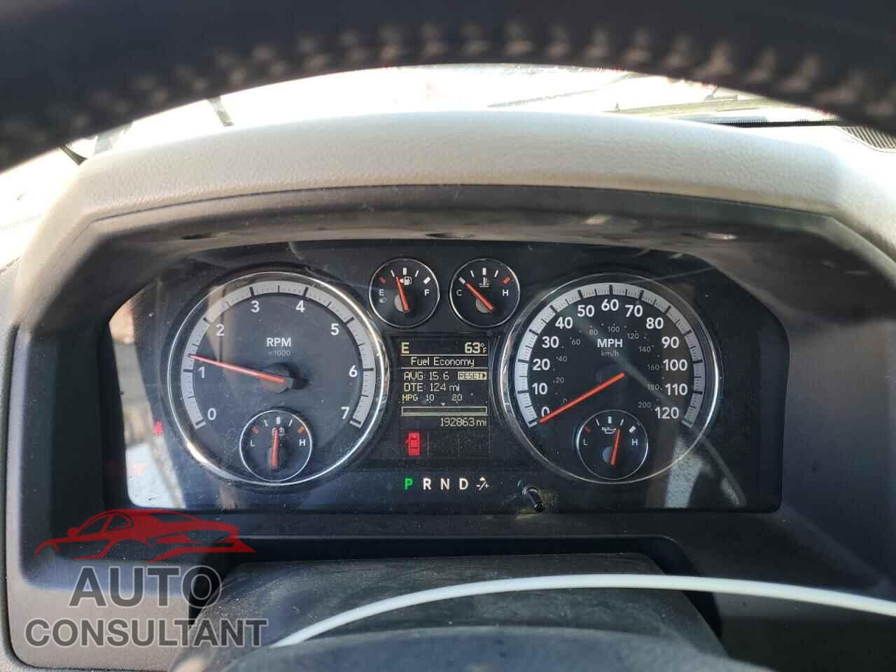 DODGE RAM 1500 2012 - 1C6RD7LT5CS265300