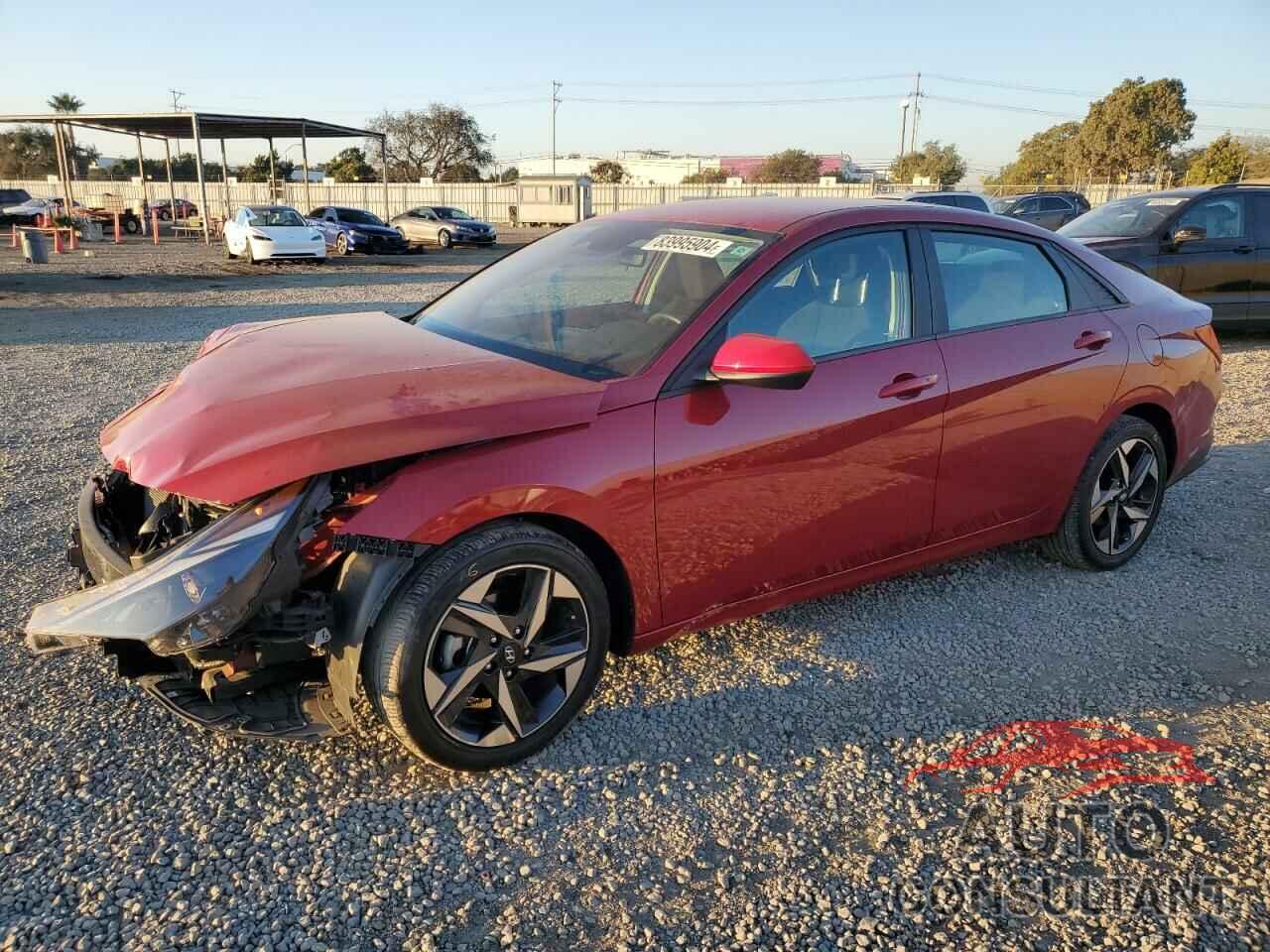 HYUNDAI ELANTRA 2023 - KMHLS4AGXPU500191