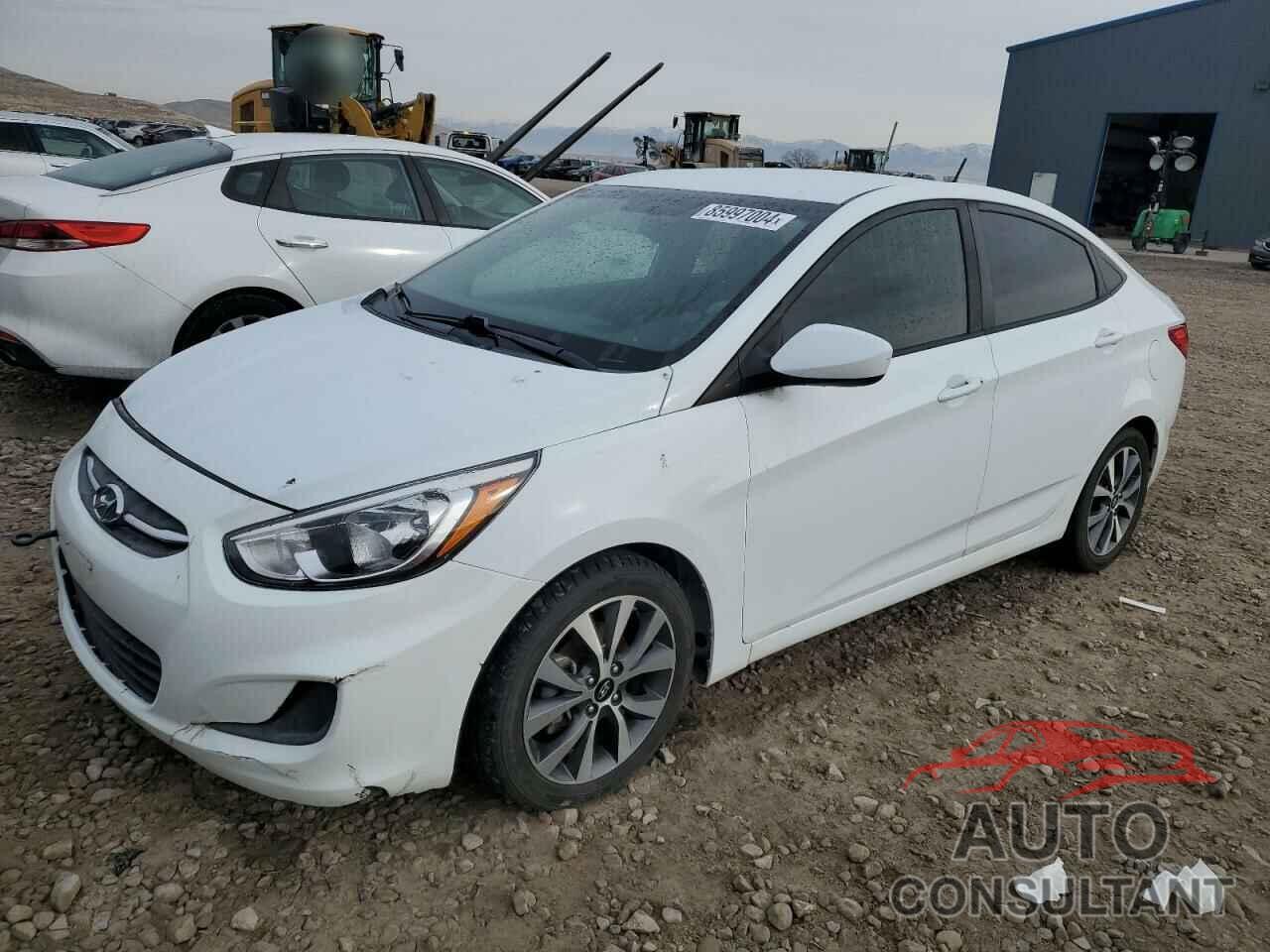 HYUNDAI ACCENT 2017 - KMHCT4AE9HU348160