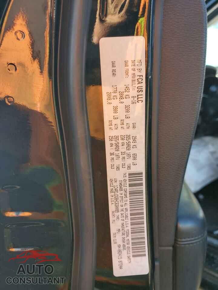 DODGE DURANGO 2017 - 1C4RDJDG8HC630089