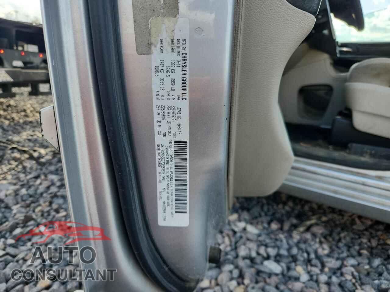 DODGE CARAVAN 2011 - 2D4RN5DG7BR693335