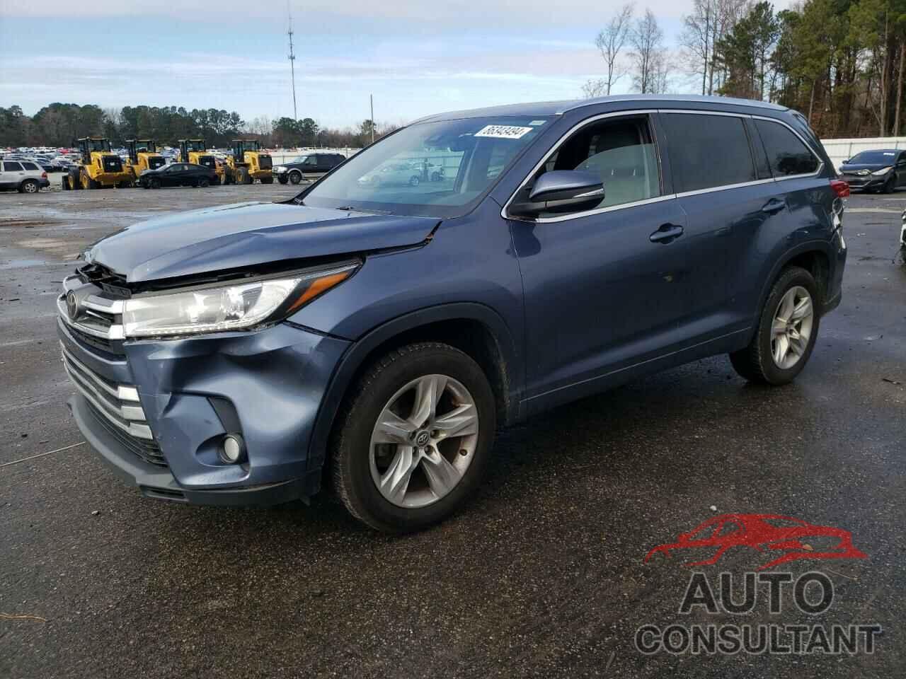 TOYOTA HIGHLANDER 2017 - 5TDYZRFH3HS214273