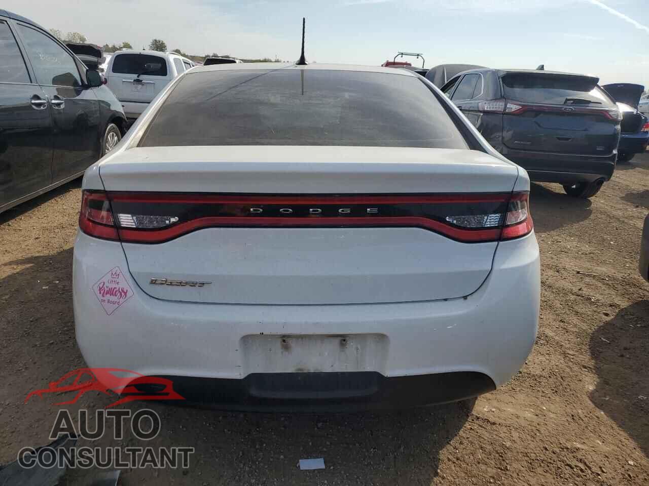 DODGE DART 2016 - 1C3CDFFA8GD822296