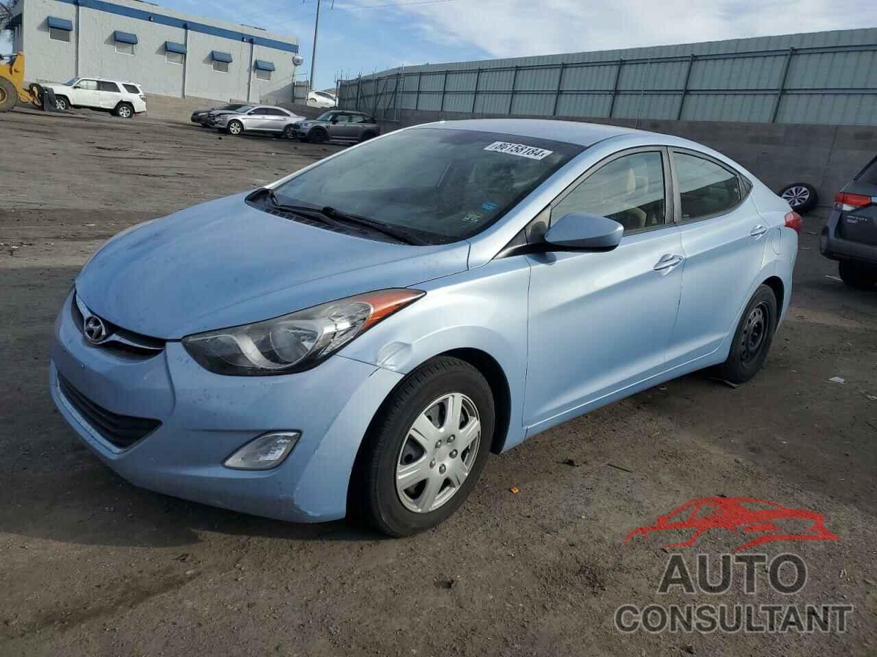 HYUNDAI ELANTRA 2012 - KMHDH4AE8CU324169