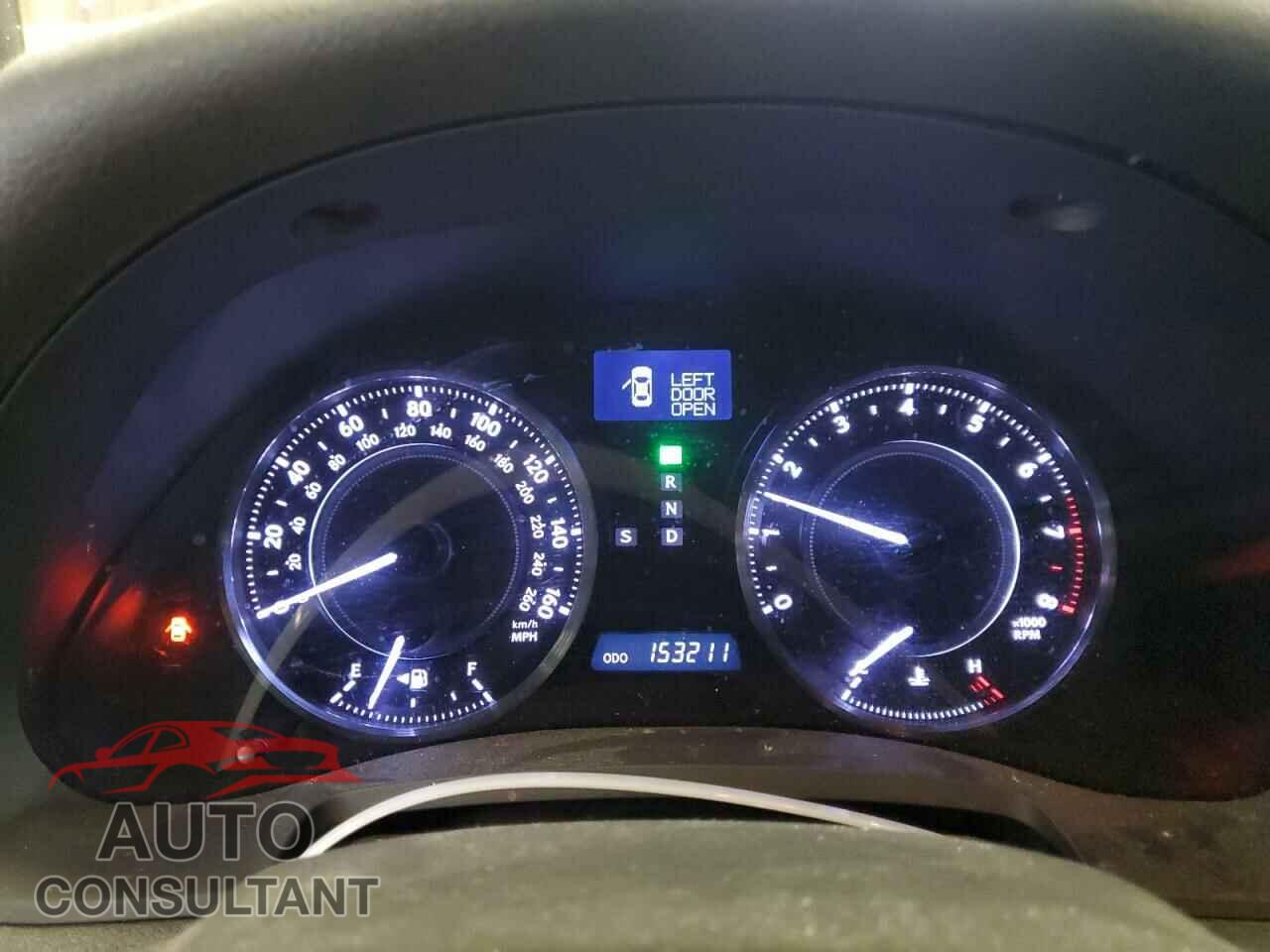 LEXUS IS 2012 - JTHFF2C29C2526040