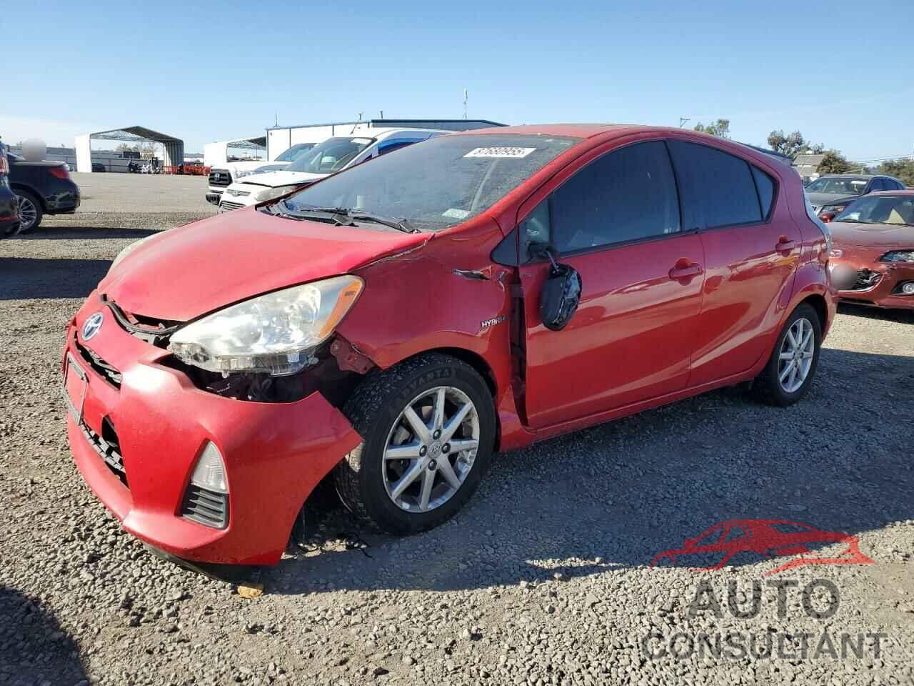 TOYOTA PRIUS 2012 - JTDKDTB32C1009271