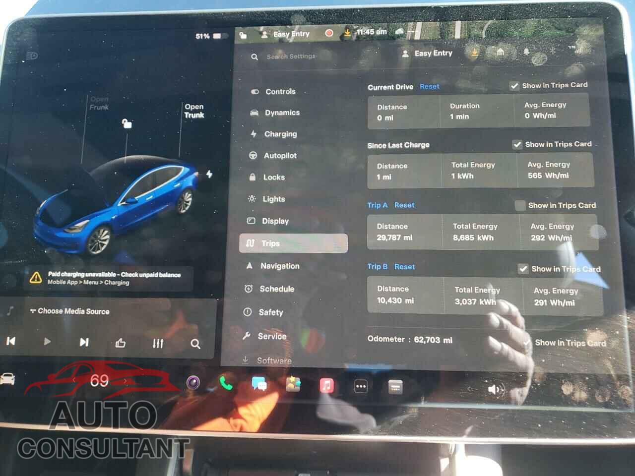 TESLA MODEL 3 2018 - 5YJ3E1EB8JF133705
