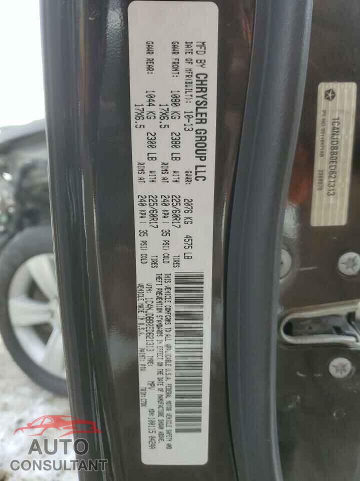 JEEP COMPASS 2014 - 1C4NJDBB0ED621313
