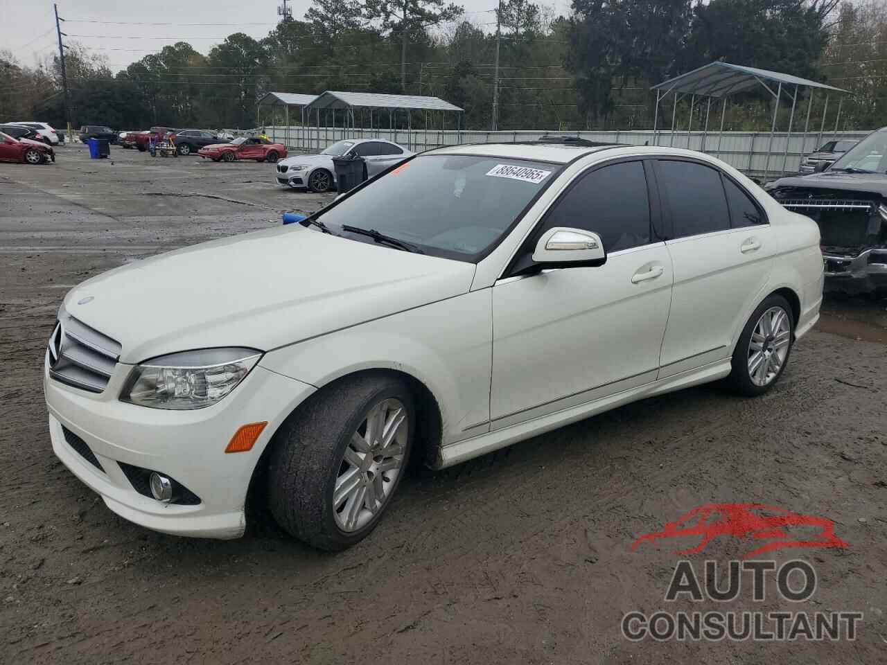 MERCEDES-BENZ C-CLASS 2009 - WDDGF54X79F209267