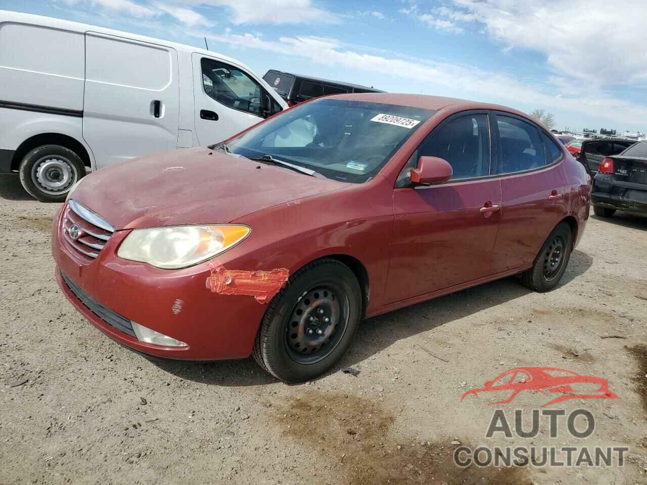 HYUNDAI ELANTRA 2010 - KMHDU4AD9AU884475
