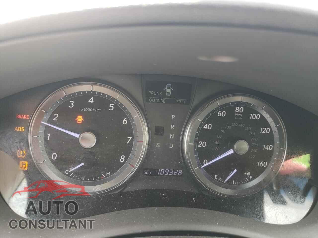 LEXUS ES350 2011 - JTHBK1EG5B2465555