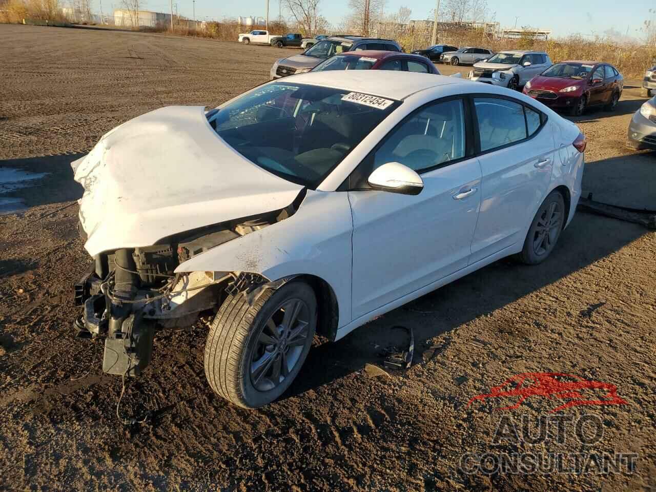 HYUNDAI ELANTRA 2018 - KMHD84LF6JU674922