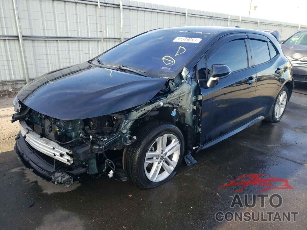 TOYOTA COROLLA 2019 - JTNK4RBE1K3042118