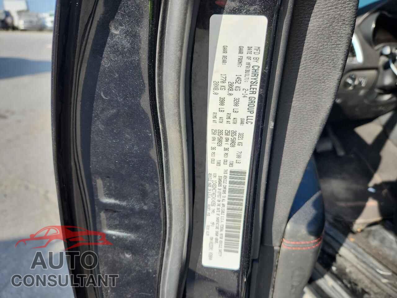 DODGE DURANGO 2014 - 1C4SDHCT4EC414356