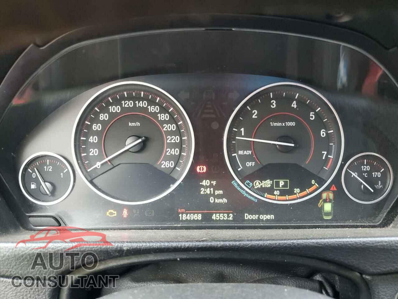 BMW 3 SERIES 2013 - WBA3B3C50DF533398