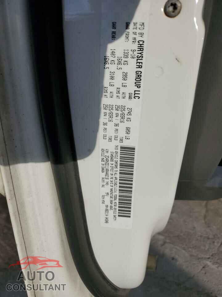 DODGE CARAVAN 2010 - 2D4RN3D11AR440218