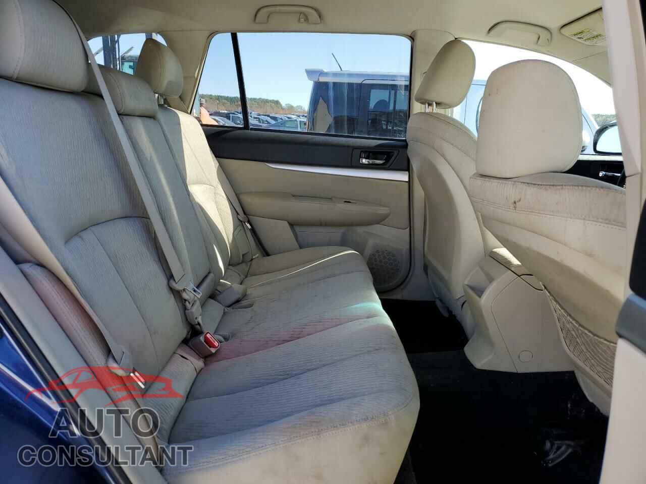 SUBARU OUTBACK 2011 - 4S4BRCCC0B3380802