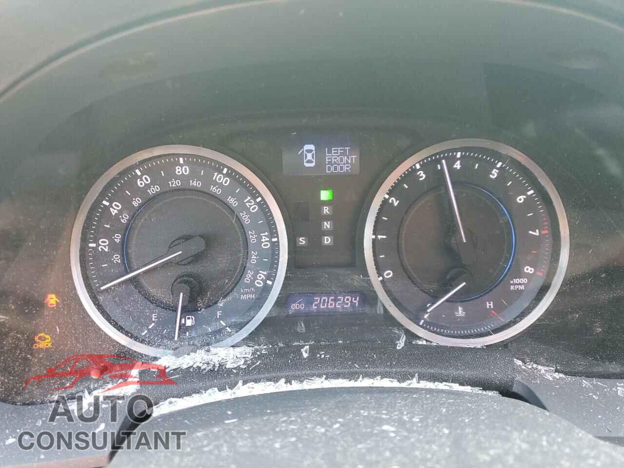 LEXUS IS 2013 - JTHCF5C29D5062557