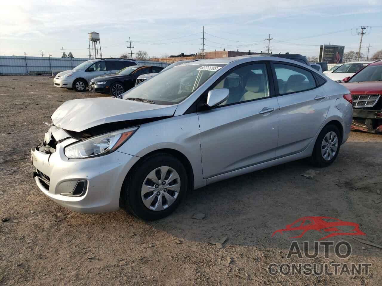 HYUNDAI ACCENT 2017 - KMHCT4AE8HU341023