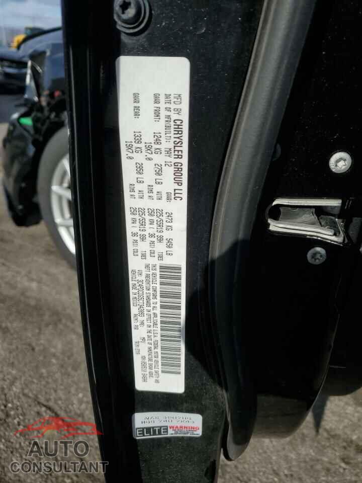 DODGE JOURNEY 2012 - 3C4PDCDG5CT342093