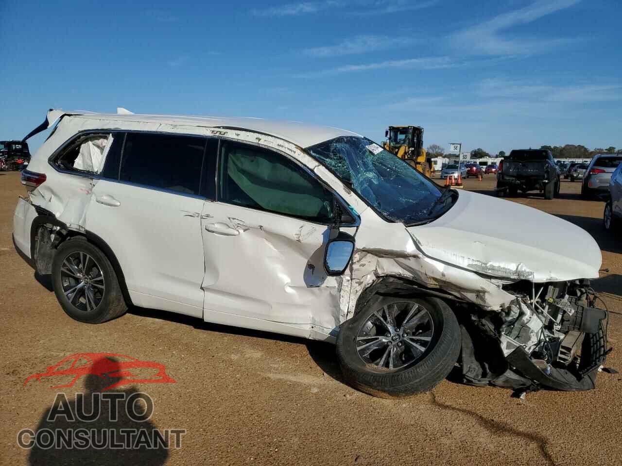 TOYOTA HIGHLANDER 2017 - 5TDZZRFH7HS218976