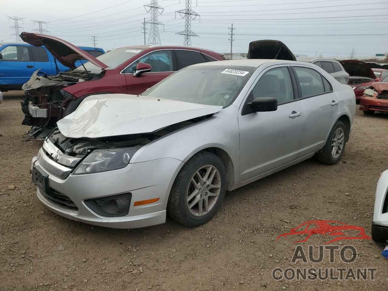 FORD FUSION 2012 - 3FAHP0GAXCR309398