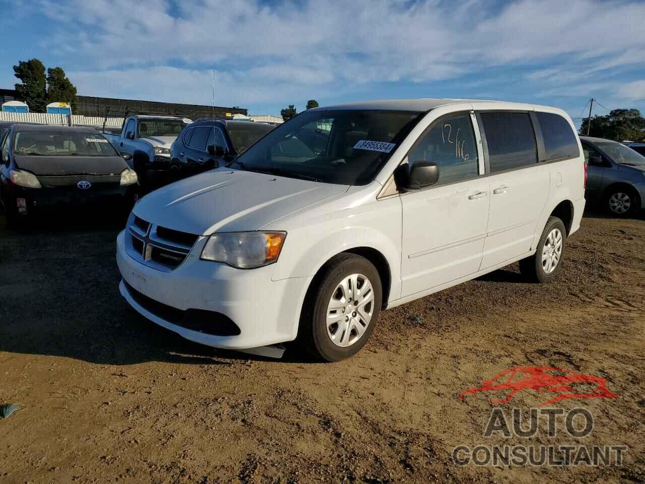 DODGE CARAVAN 2016 - 2C4RDGBG6GR342244