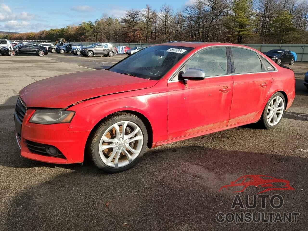 AUDI S4/RS4 2012 - WAUBGAFL0CA114992