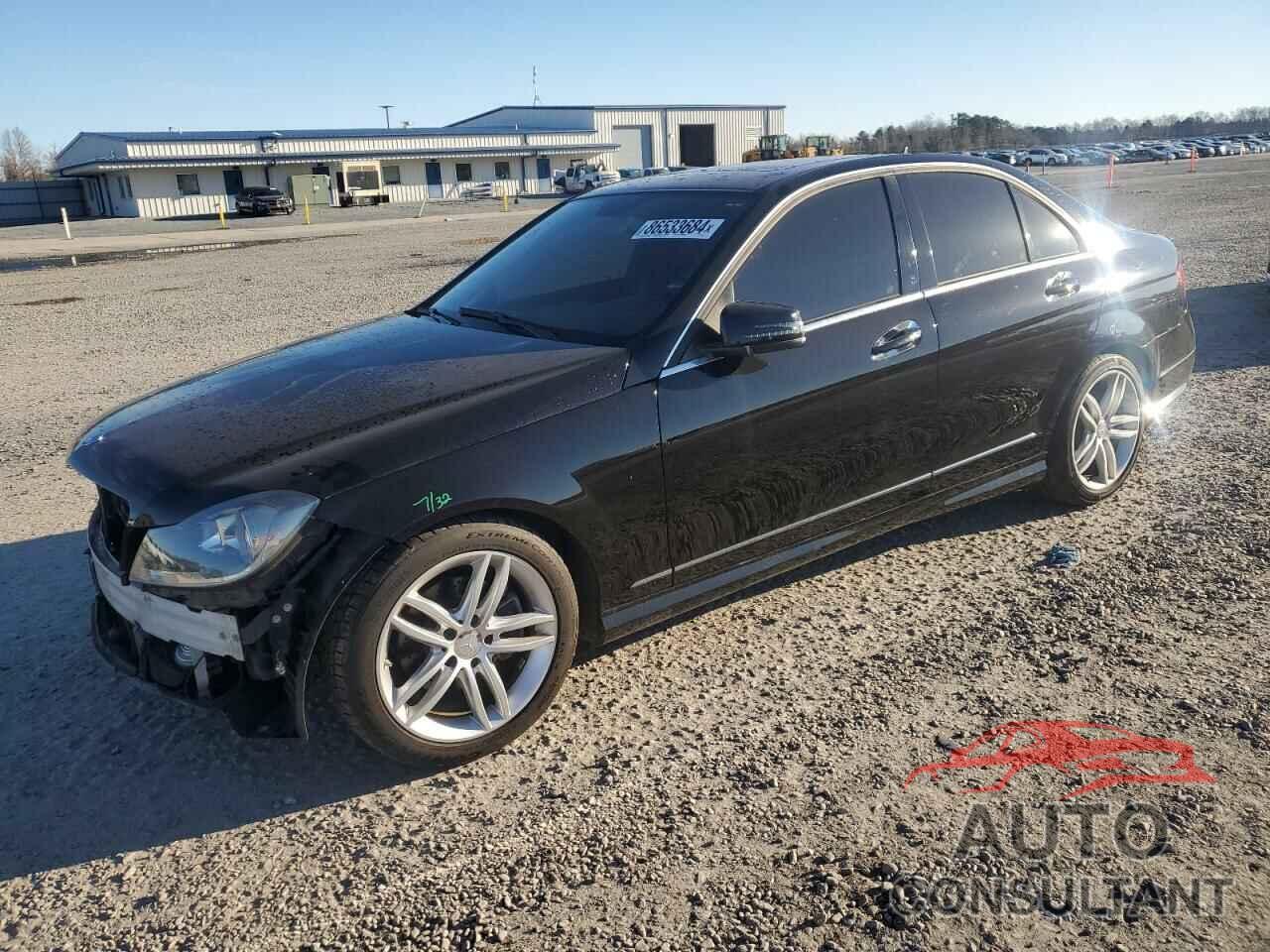 MERCEDES-BENZ C-CLASS 2014 - WDDGF4HB4ER319615
