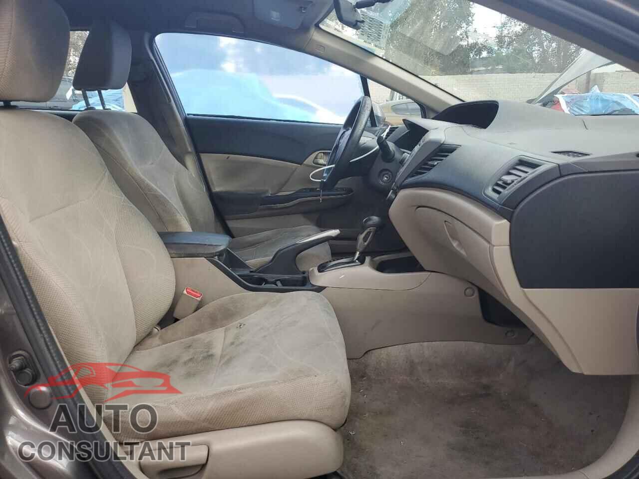 HONDA CIVIC 2012 - 19XFB2F55CE339450