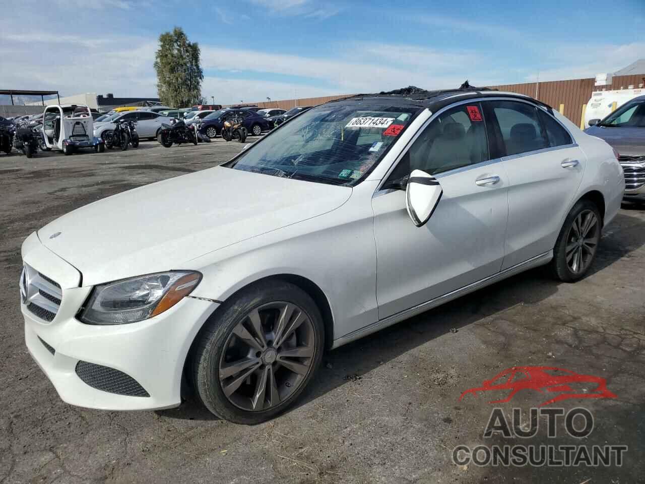 MERCEDES-BENZ C-CLASS 2017 - 55SWF4KB1HU205904