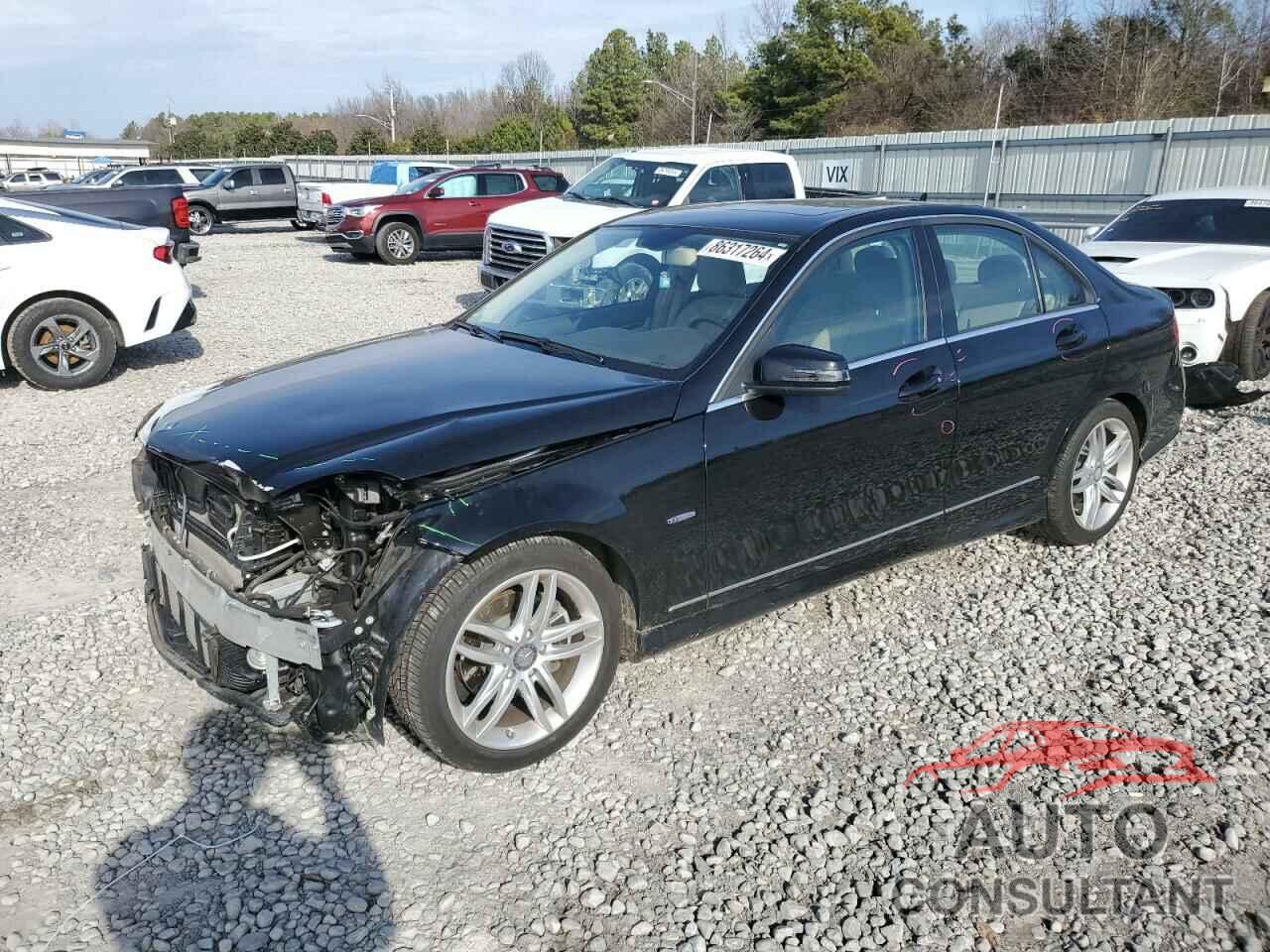 MERCEDES-BENZ C-CLASS 2012 - WDDGF4HBXCR218656