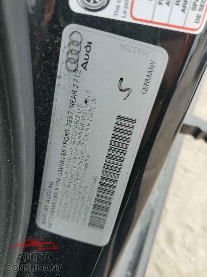 AUDI A6 2013 - WAUFFAFC3DN016988