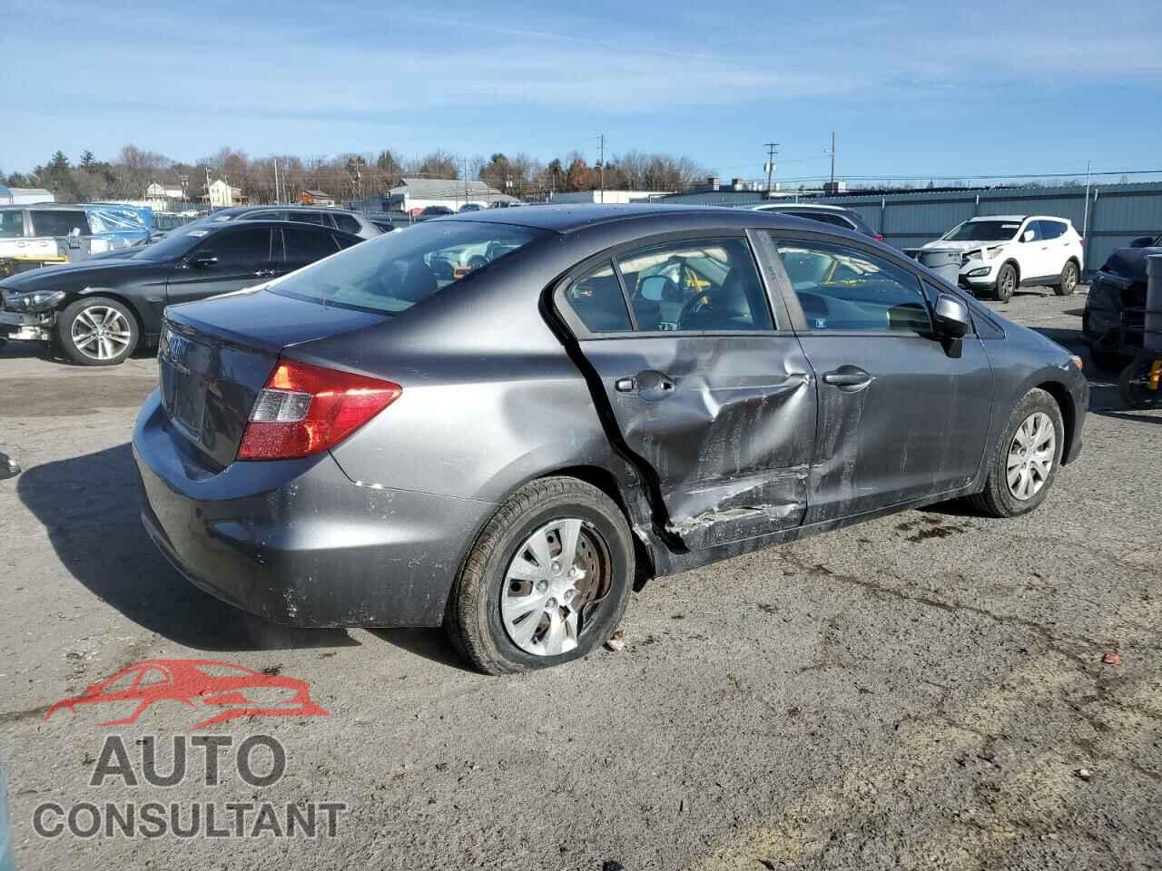 HONDA CIVIC 2012 - 19XFB2F55CE312992