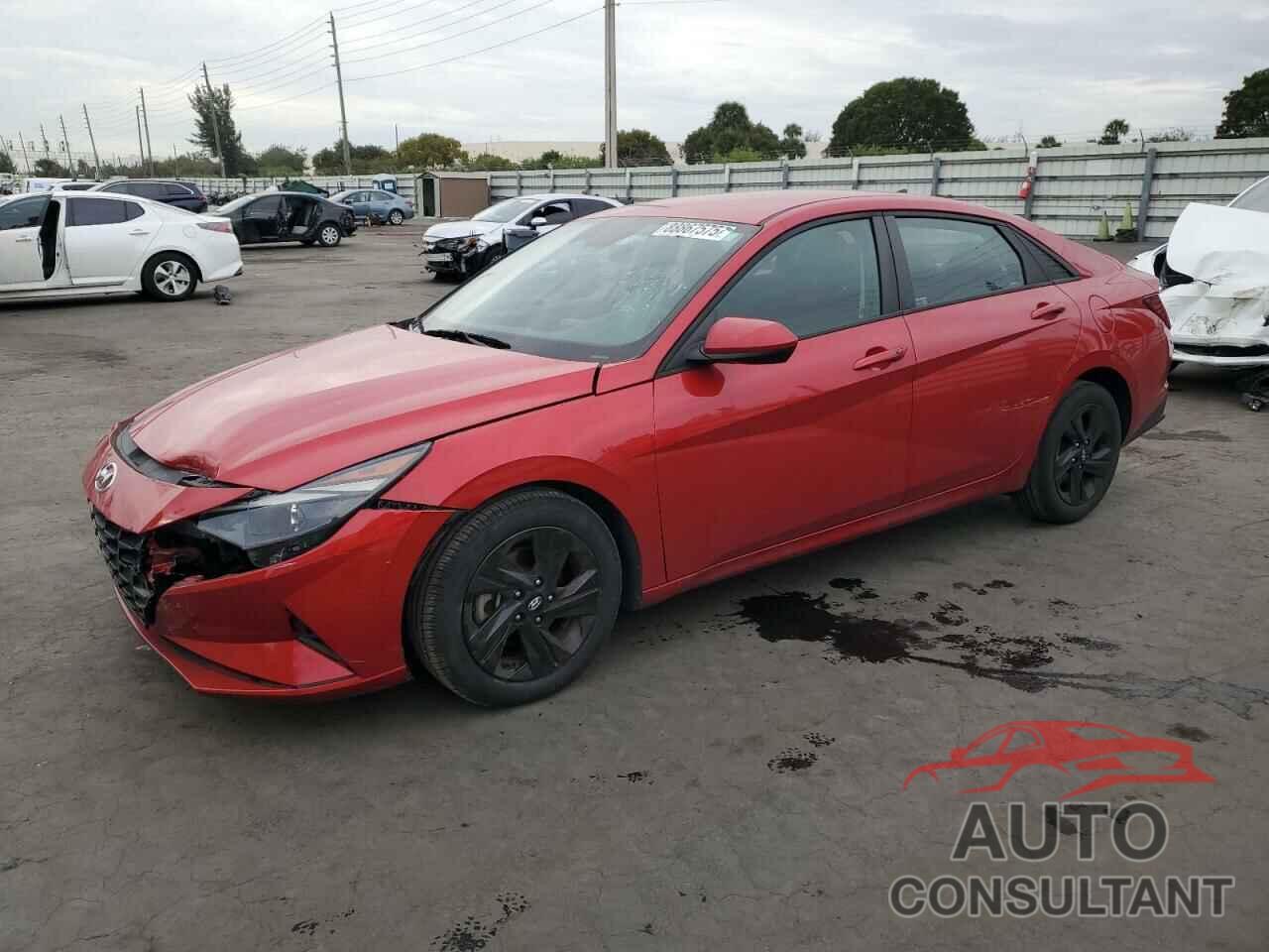 HYUNDAI ELANTRA 2021 - 5NPLM4AG6MH002400