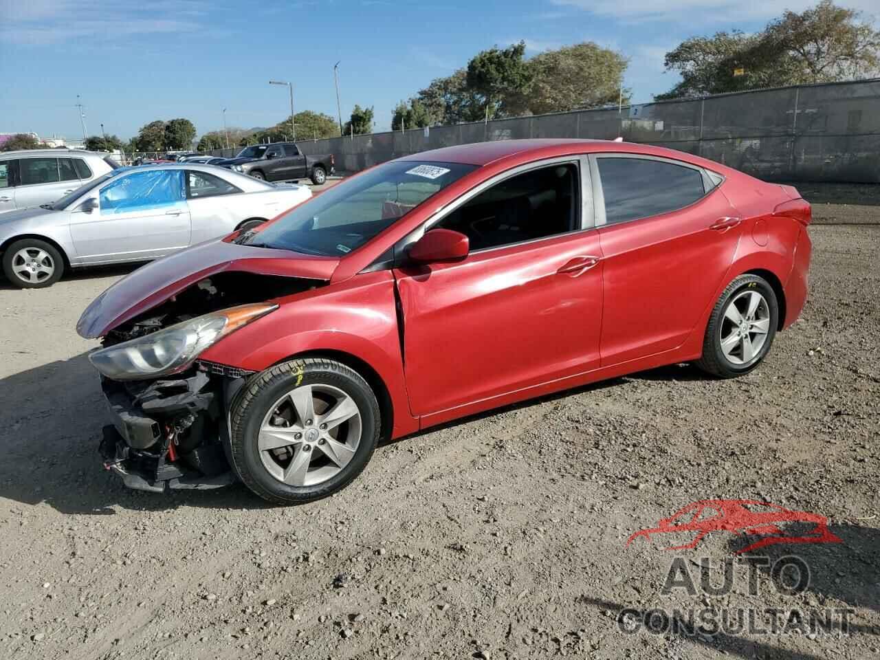 HYUNDAI ELANTRA 2013 - KMHDH4AE0DU970078