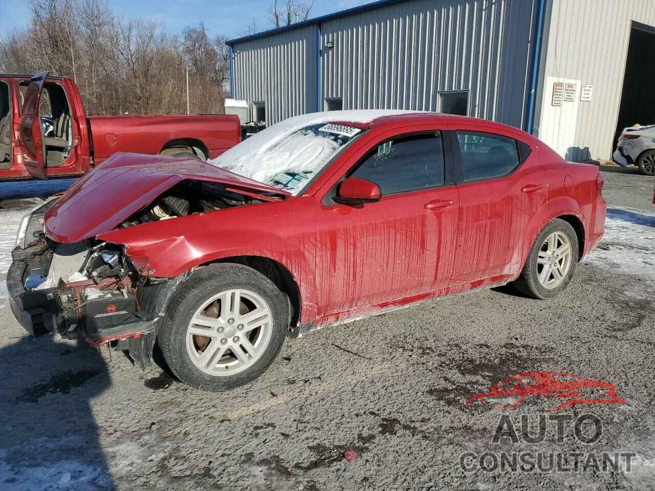 DODGE AVENGER 2012 - 1C3CDZCB5CN147901